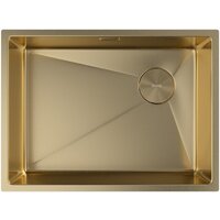 Кухонная мойка ZorG Zerox 59 U / IF Side SF PVD Gold