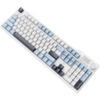 Клавиатура Ajazz AK35I V3 (синий/белый/черный, Ajazz Sea Salt)
