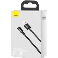 Кабель Baseus CATYS-A01 USB Type-A - USB Type-C (2 м, черный)