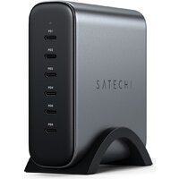 Сетевое зарядное Satechi 200W USB-C 6-Port GaN Charger ST-C200GM-EU