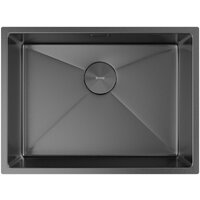 Кухонная мойка ZorG Zerox 59 U / IF PVD Gunblack