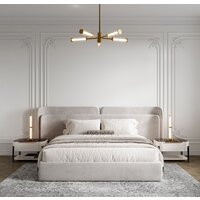 Подвесная люстра Евросвет 50386/5 LED (латунь)