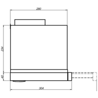 Кухонная вытяжка Elikor Интегра Glass 60П-650-В2Л (белый/стекло белое) (934745)