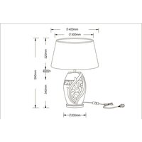 Настольная лампа Arte Lamp A4064LT-1BR