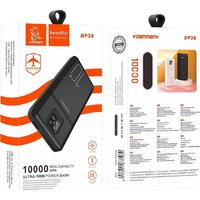 Внешний аккумулятор VDENMENV DP38 10000mAh (черный)