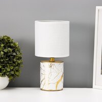 Настольная лампа Risalux Юнона 10392941 (белый/золото)
