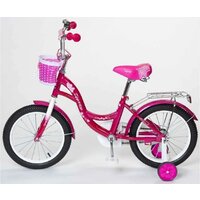 Детский велосипед Zigzag Girl 14 ZG-1422 (малиновый)
