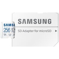 Карта памяти Samsung EVO Plus 2024 microSDXC 256GB (с адаптером)