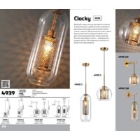 Подвесная люстра Odeon Light Clocky 4939/1