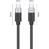 Кабель Orico CC240-40 USB Type-C - USB Type-C (0.5 м, черный)