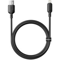 Кабель Baseus Silky Series Fast Charging Cable USB Type-A - Lightning (1 м, черный)