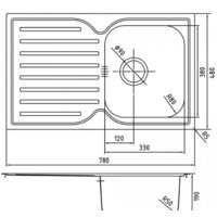 Кухонная мойка IDDIS Strit STR78SDi77