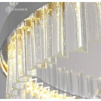 Подвесная люстра Estares Sofia 100W R-APP-500x1100-CHROME/CLEAR-220-IP20_Ч