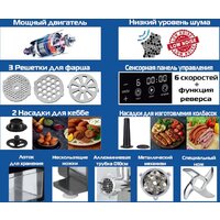 Мясорубка Renova MG300-R2BP
