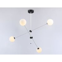 Подвесная люстра Ambrella light Traditional TR2505/4 WH/BK