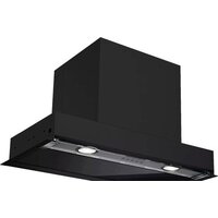 Кухонная вытяжка Elikor Sense Glass 60П-1000 229361 (черный/черное стекло)