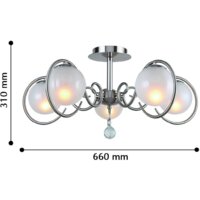 Люстра средней высоты Favourite F-Promo Fabbio 2349-5U