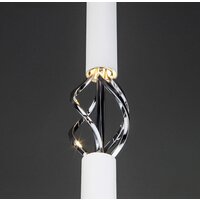 Подвесная люстра Евросвет 50191/1 LED (белый/хром)