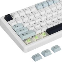 Клавиатура AULA F75 Max (белый/синий/черный, Leobog Reaper)