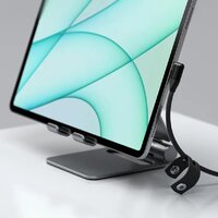 Кабель Satechi Right Angle Data and Charging Cable USB Type-C - USB Type-C AP-YCR100K (1 м, черный)