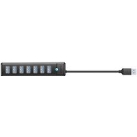 USB-хаб Orico PW7U-U3-05-BK-EP