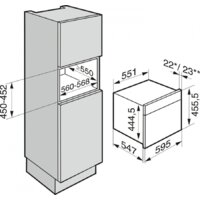 Паровой духовой шкаф Miele DGM 7840 OBSW