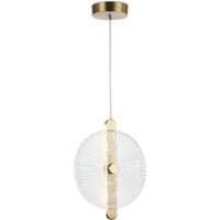 Подвесная люстра Ambrella light LH31147 BS/CL (латунь/прозрачный)
