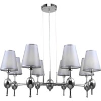 Подвесная люстра Escada Elegy 2106/8S E14*40W Nickel