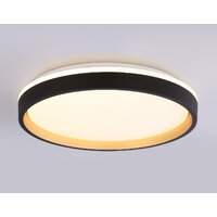 Припотолочная люстра Ambrella light Orbital FZ610 BK/GD (черный/золото)