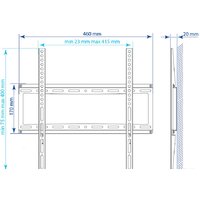 Кронштейн для телевизора Kromax IDEAL-3W (белый)