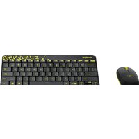 Офисный набор Logitech MK240 Nano 920-008213 (черный)