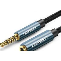 Кабель Ugreen AV118 40674 3.5 мм - 3.5 мм (1.5 м, черный)