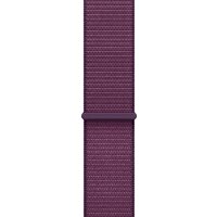 Умные часы Apple Watch Series 10 46 мм (алюминиевый корпус, розовое золото/сливовый, нейлоновый ремешок)