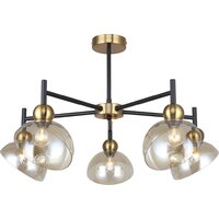 Люстра средней высоты Escada 2109/5P (Black/Brass)