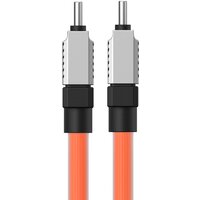 Кабель Baseus CoolPlay Series USB Type-C - USB Type-C (2 м, оранжевый)