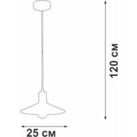 Подвесная люстра Vitaluce V4825-1/1S