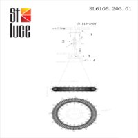 Подвесная люстра ST Luce SL6105.203.01