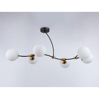 Люстра средней высоты Ambrella light Traditional TR2555/6 BK/SB