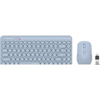 Офисный набор A4Tech Fstyler FG3200 Air2 (синий)