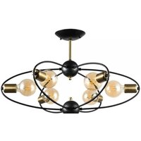 Люстра средней высоты Arte Lamp Glasgow A1963PL-6BK
