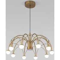 Подвесная люстра Евросвет Ragno 90030/10 LED (золото, 4000К)