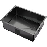 Кухонная мойка ZorG Zerox 59 U / IF Side SF PVD Gunblack