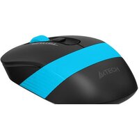 Мышь A4Tech Fstyler FG10S (черный/голубой)
