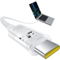 Кабель Baseus Gem Fast-Charging Data Cable 100W USB Type-C - USB Type-C (2 м, белый)