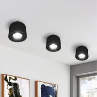 Припотолочная люстра LOFT IT Tictac 4000K 10219 (черный)