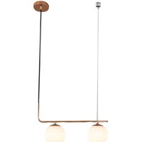 Подвесная люстра Escada Bolton 1163/2S E27*5W Black/Gold