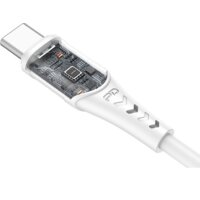 Кабель Vipfan P05 USB Type-C- USB Type-C (2 м, белый)