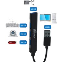 USB-хаб Ritmix CR-4400 Metal