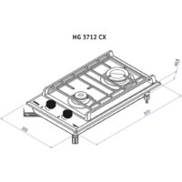 Варочная панель Korting HG 3712 CX