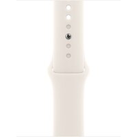 Умные часы Apple Watch SE 3 40 мм (алюминиевый корпус, звездный свет/звездный свет, спортивный силиконовый ремешок S/M)